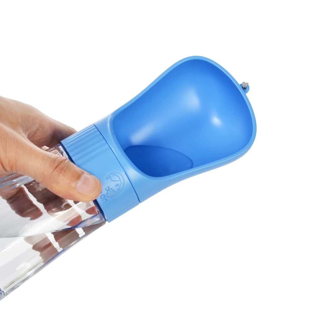 Dog Water Bottle 2 in 1 Portable Puppy Drinking Bowl
