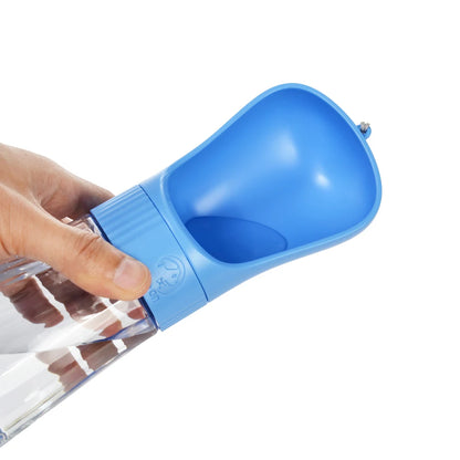 Dog Water Bottle 2 in 1 Portable Puppy Drinking Bowl