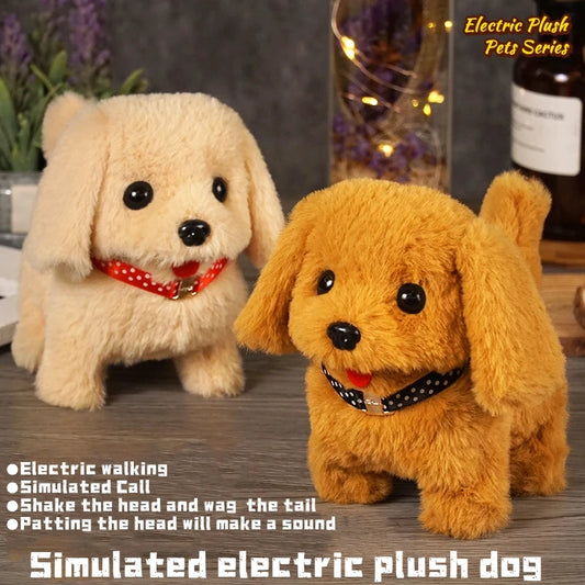 Simulated Pet Dog  Electric Plush Toy