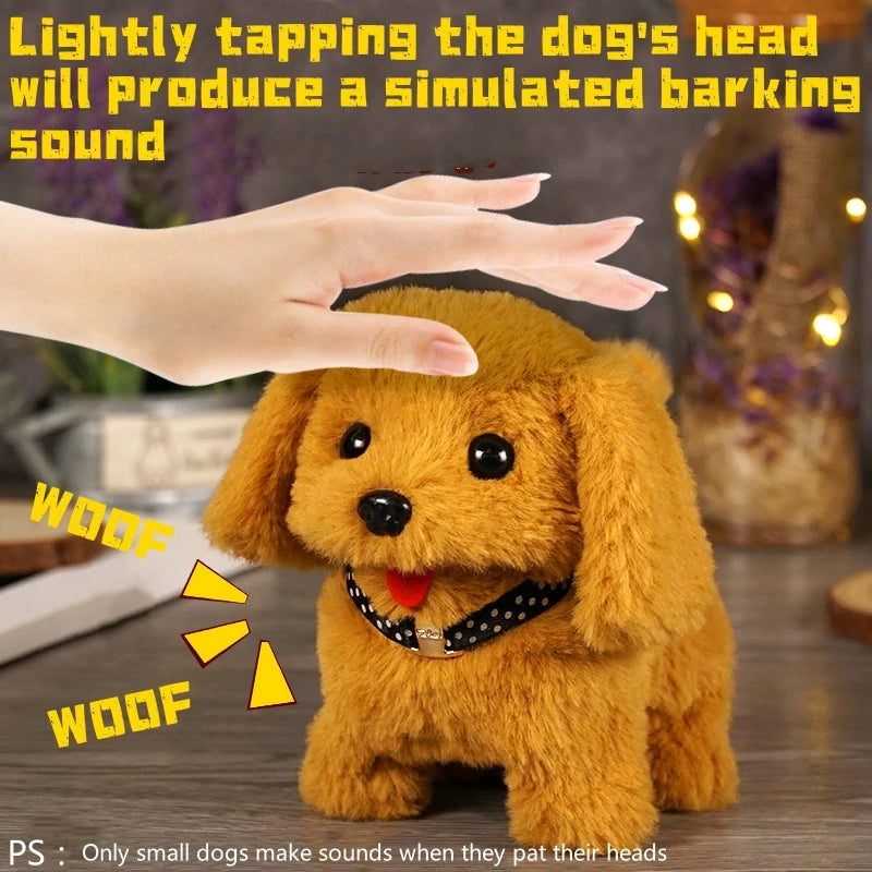 Simulated Pet Dog  Electric Plush Toy