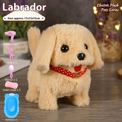 Simulated Pet Dog  Electric Plush Toy