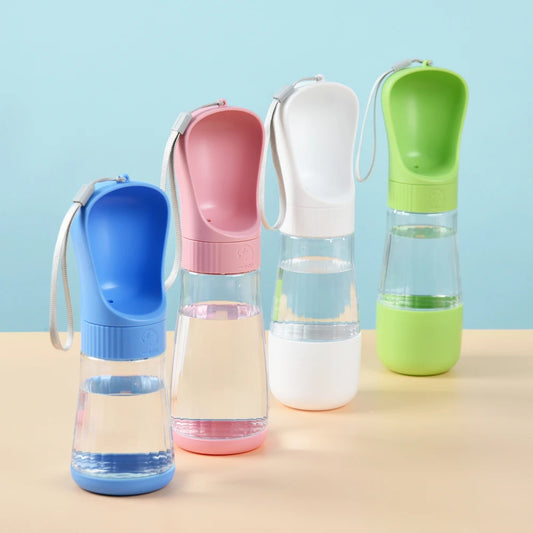 Dog Water Bottle 2 in 1 Portable Puppy Drinking Bowl