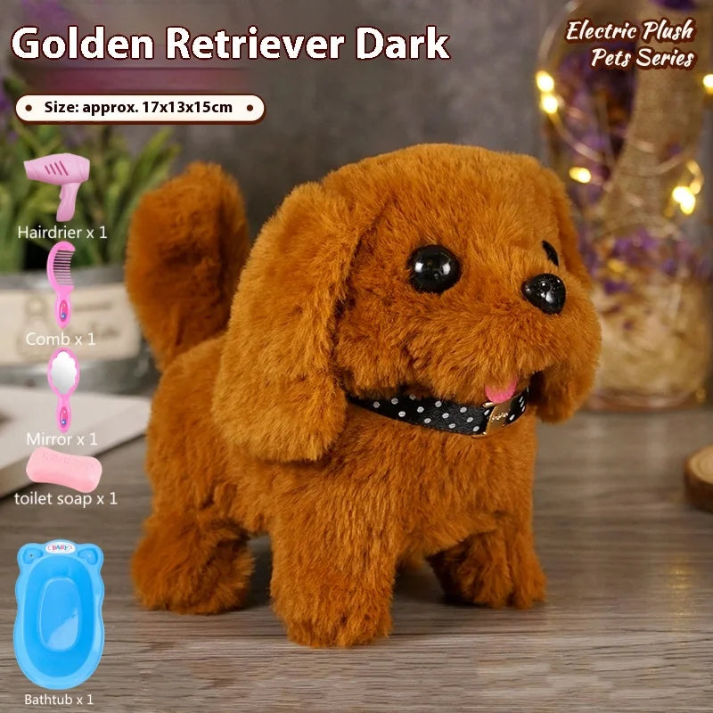 Simulated Pet Dog  Electric Plush Toy