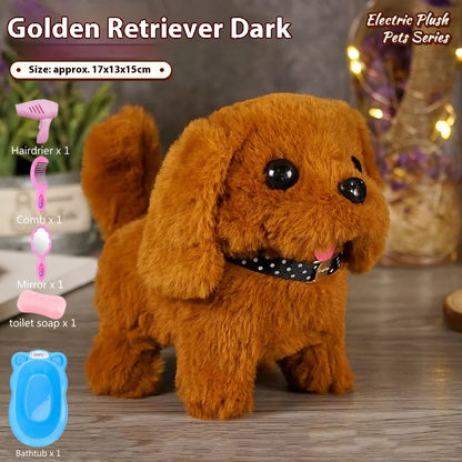 Simulated Pet Dog  Electric Plush Toy