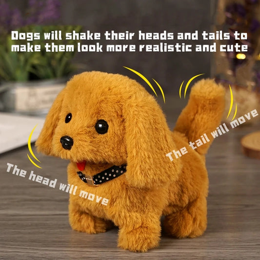 Simulated Pet Dog  Electric Plush Toy